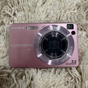 Sony Pink Cyber-shot Compact Digital Camera